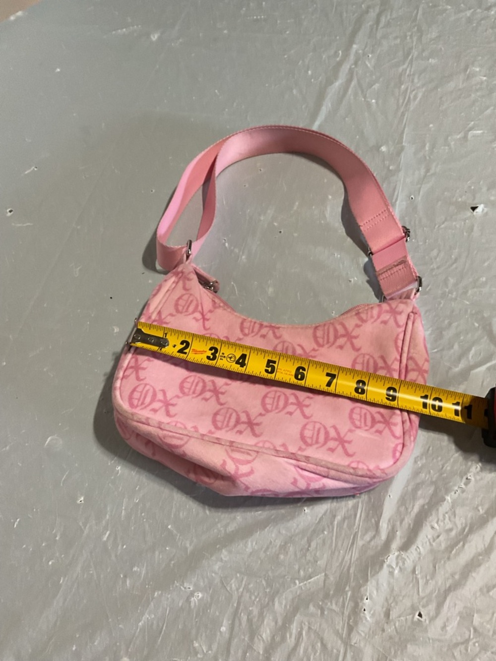 Pink Logo-Print Shoulder Bag - Picture 5 of 6